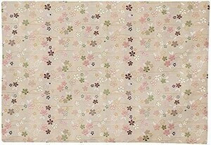 na-... Chan atelier Sakura pattern sutra desk .. high class capital type gold . rug fire prevention processing size 35cm×51cm new goods (20 number 003. white tea )