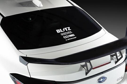 ブリッツ GR86 ZN8 リアウィンドウガーニッシュ FRP製 未塗装 60430 BLITZ AERO SPEED R-CONCEPT エアロスピード Rコンセプト