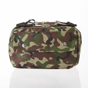 * camouflage belt bag lady's men's smaller outdoor waist bag stylish work small sport PET bottle travel re