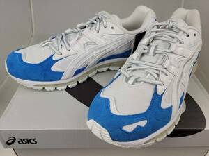 新品 asics アシックス GEL-KAYANO 5 360 ゲル カヤノ 27.5cm WHITE/ELECTRIC BLUE ランニング カジュアル スニーカー