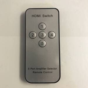 Iconnect World High Speed 5 Port HDMIスイッチ(スイッチャーセレクター) リモコン @RC-0C