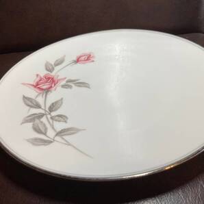 ◎希少美品 B167AC‐4-26.5㎝ オールドノリタケ 1963年 ROSEMARIE 花の絵プレート 26.5cm (同梱OK)