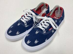 VANS ERA Pro KADER 紺x赤 スエードxキャンバス スカル US7.5 (25.5cm) アメリカ企画限定!! バンズ エラ