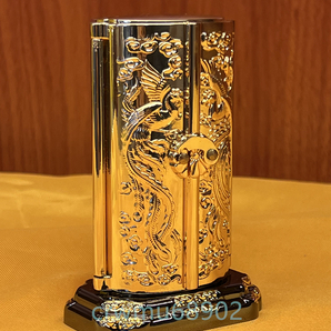 仏像 厨子入り 銅製 金メッキ 千手観音菩薩 高さ10.5cmの画像2