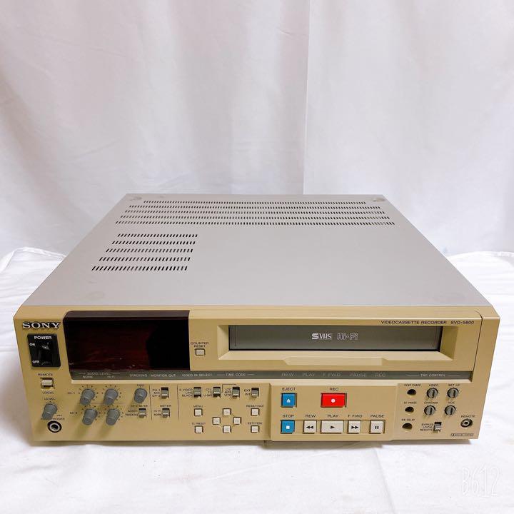 SONY ビデオカセットレコーダー SVO-580-