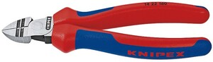 KNIPEX クニペックス 1422-160 穴付ニッパー (SB) 160mm