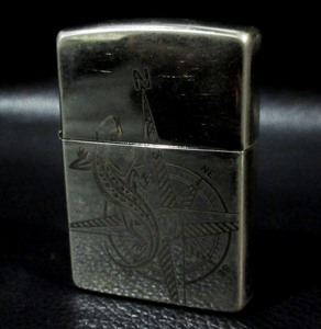 レア！ ZIPPO ジッポー マルボロ リザード コンパス 喫煙グッズ ライター 