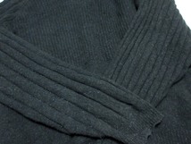 クロ KURO 日本製 切り替えデザイン ニット セーター 難有_画像3