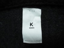 クロ KURO 日本製 切り替えデザイン ニット セーター 難有_画像6