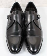 15 01863 ☆ TEXCY LUXE テクシーリュクス ビジネスシューズ スニーカービズ 本革 TU-7004 BLACK 25.5cm【USED品】_画像1