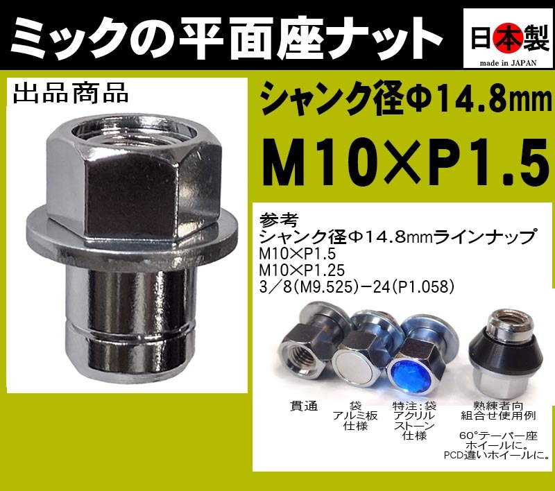 平面座ナットの値段と価格推移は?|614件の売買情報を集計した平面座