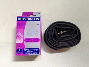 Hutchinson シティ/トレッキング用 ブチルチューブ 700x37to47