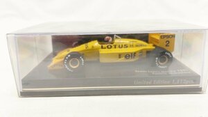 KYOSYO 1/43 Team Lotus Honda 100T ＃2 Satoru Nakajima SUZUKA LEGEND 京商 ロータス ホンダ 100T 中島悟 1988 鈴鹿レジェンド　HW-107