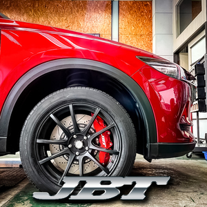 JBTブレーキキャリパー6POT（RS6P）+2ピース400mmスリット＆ドリルドローター：フロント：全11色：マツダ・MAZDA・CX-5・CX-8