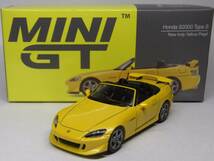 MINI GT★ホンダ S2000 (AP2) タイプS ニューインディーイエローパール MGT00282-R Honda Type S New Indy Yellow Pearl 1/64 TSM_画像1