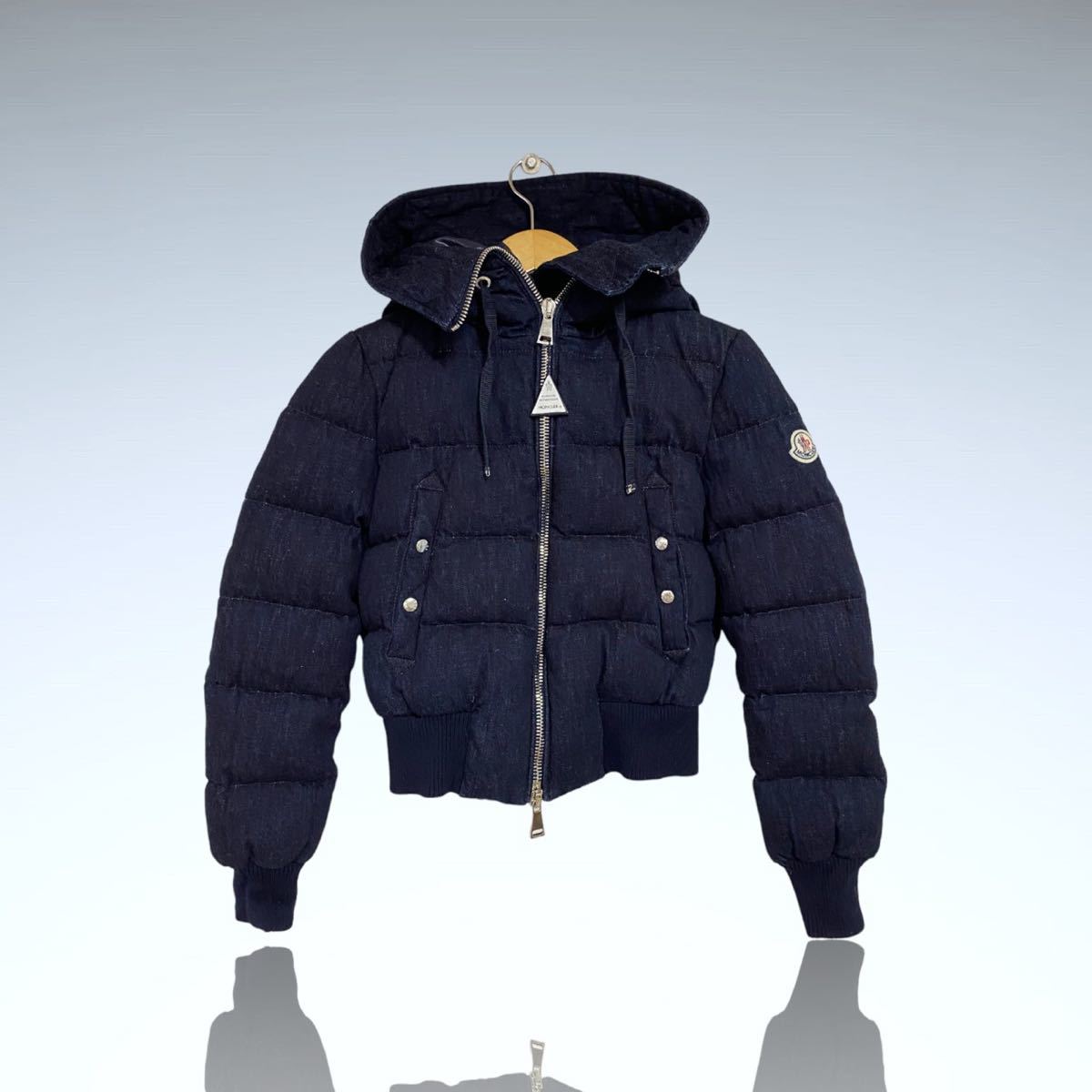 2022発売 モンクレール MONCLER キッズ ニット スイッチング ダウン