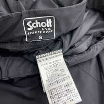 超美品 SCHOTT ショット DRY SHELTER PACKABLE 撥水 2WAY ドライシェルター パッカブル パンツ S メンズ モーターサイクル バイカー_画像9