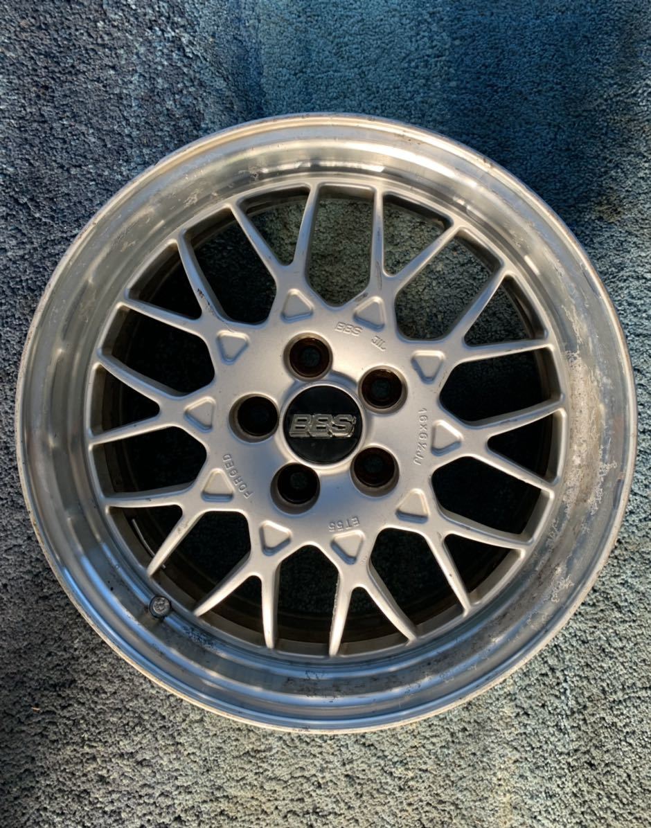 BBS スバル純正 鍛造ホイール 16×6.5JJ+55mm PCD100×5-