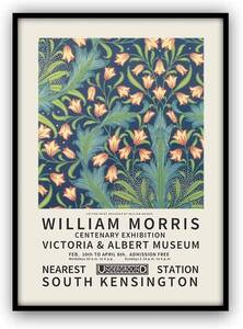 Art hand Auction William Morris Art Poster Framed Wall Hanging Tabletop Modern Art William Morris Framed A4 Size Painting Art Interior Picture, artwork, painting, others