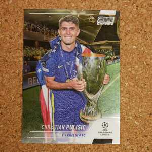 topps stadium club chrome Christian Pulisic トップススタジアムクラブクローム クリスチャン・プリシッチ チェルシー アメリカ USA