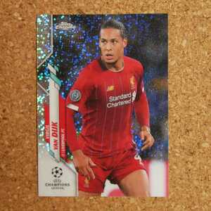 topps Chrome Virgil van Dijk トップスクローム フィルジル・ファン・ダイク リヴァプール オランダ サッカー soccer