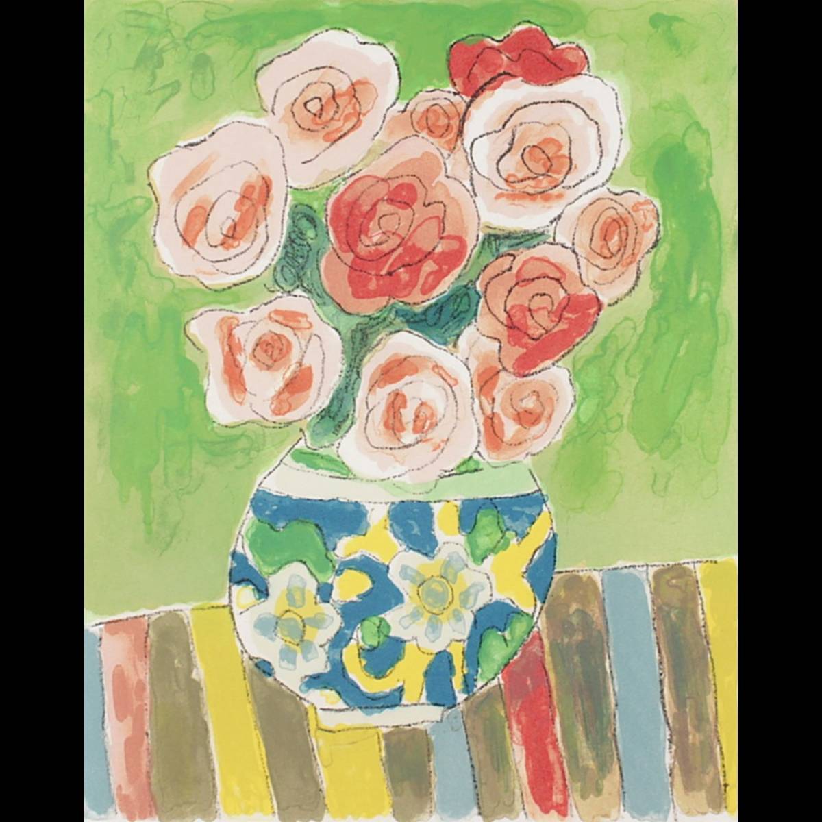 絵画 油彩本物、 薔薇、ジョアン、ゲレロ noonaesthetics.com