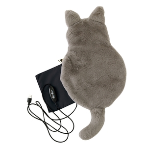  new goods boxed USB warmer cat design gray warm Cairo commodity size : w250 d40 h500