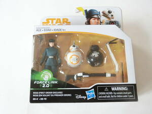  Star Wars 3.75 Basic 3 pack BB-8 BB-9E rose First * order ver. force link 2.0