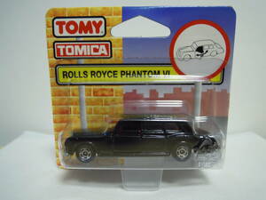 トミカ 海外 Tomy UK ロールス ロイス ファントム Ⅵ 黒 ブラック 赤シート ROLLS ROYCE PHANTOM 中国製 TOMICA