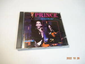 CD プリンス ライヴ・イン・パリ1987 PRINCE LIVE IN PARIS 1987