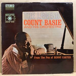 COUNT BASIE FROM THE PEN OF BENNY CARTER LP SMJ-7065 日本盤 ペラジャケ