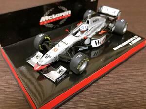 1/43 MINICHAMPS 【West】 マクラーレン メルセデス MP4-12 #10 D.クルサード オーストラリアGP優勝 1997