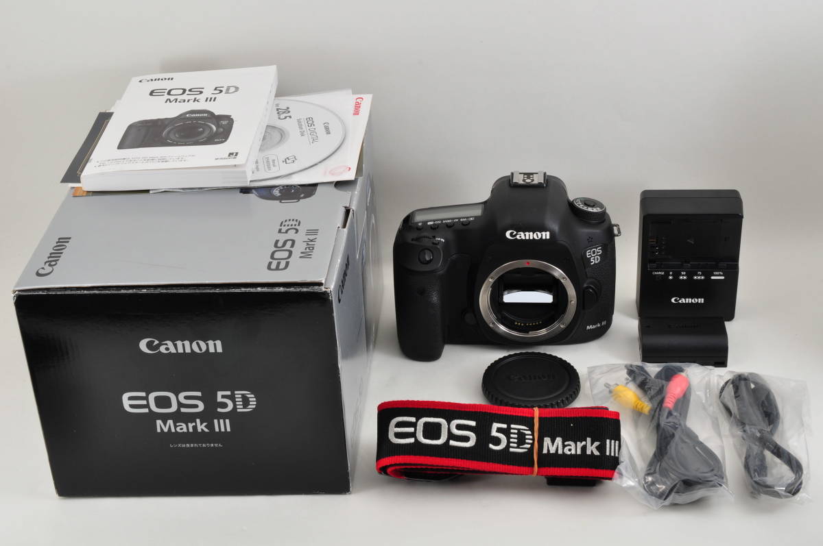 Canon EOS 5D Mark lll ボディ 【元箱付・初期付属品完備】 - library 