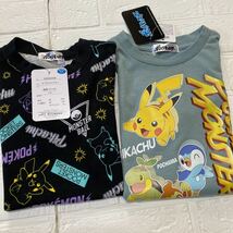 ポケットモンスター　ピカチュウ　半袖Tシャツ　110_画像1