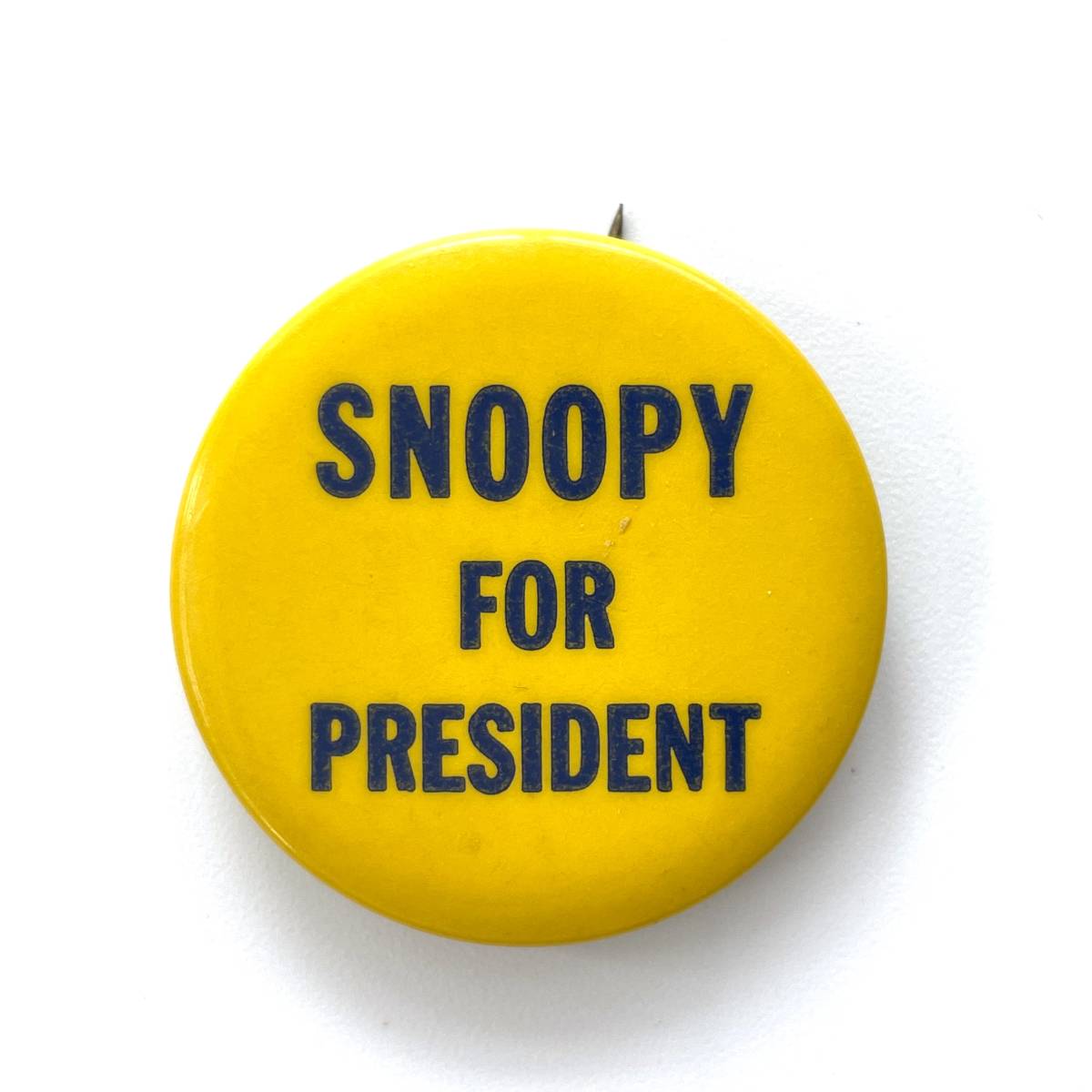 Vintage】SNOOPY FOR PRESIDENT バッジ 藤原ヒロシ スヌーピー