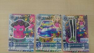 アイカツ 2015 BC クレイジーキャット セイラ コーデ セット 3枚 レア