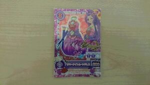 アイカツ 2014 4弾 ＣＰ サマーナイトムーンドレス 美月 サイン