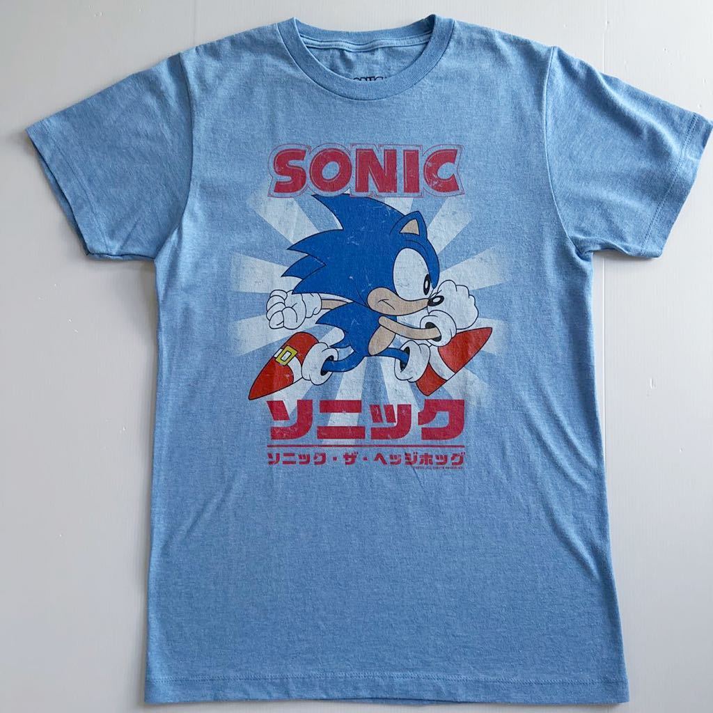 SEGA ソニック ザ ヘッジホッグ ヴィンテージ Tシャツ 黒 ブラック XL
