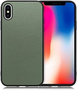 LOOF Luxury iPhoneX iPhoneXS 背面 ケース カバー ハードカバー ハードケース スマホケース 本革 ス