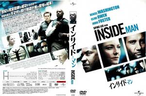 セル版中古DVD 　インサイド・マン　（CAST）デンゼル・ワシントン,クライヴ・オーウェン