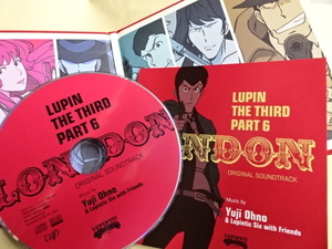 * Lupin III PART6 original * soundtrack 1 LUPIN THE THIRD PART6~LONDON CD Oono male two LUPINTIC SIX FIVE