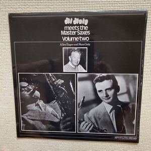 アル・ヘイグ【Al Haig meets the Master Saxes・Volume two/ Allen Eager and Stan Getz】1978 SPOTLITE (SPJ140)／英国盤