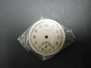  antique Citizen CITIZEN small second face dial clock Φ24 control No. 1263