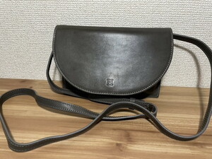 *6800 иен быстрое решение * *40 годовщина ограниченная модель * HIROFU Hirofu плечо кожаная сумка 