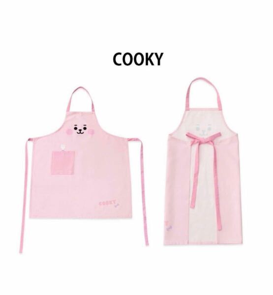 BT21 COOKY BABY APRON / エプロン　クッキー