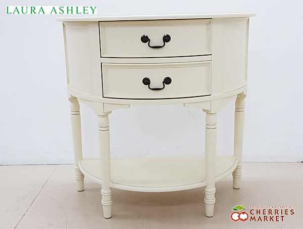 すぐ発送可能! LAURA ASHLEY ローラアシュレイ クリフトン サイドテーブル/飾り台