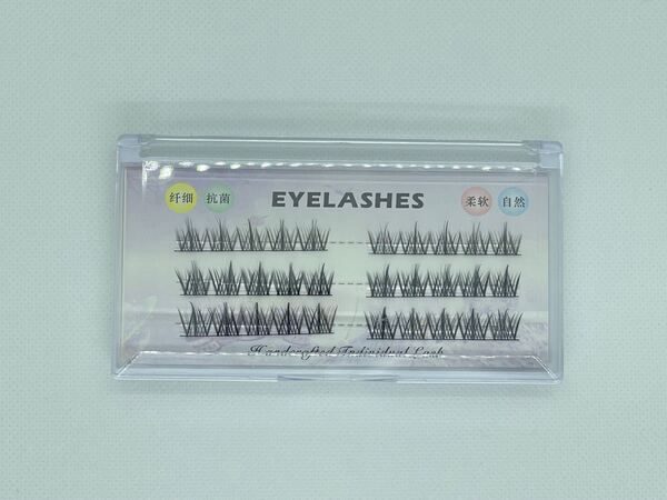 つけまつげ セット付き ナチュラルつけまつ毛 柔らかい空気感 セルフ部分用