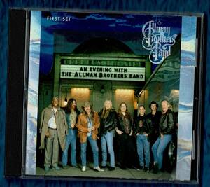 CD　オールマン・ブラザーズ・バンド　First Set An Evening With The Allman Brothers Band　アメリカ盤