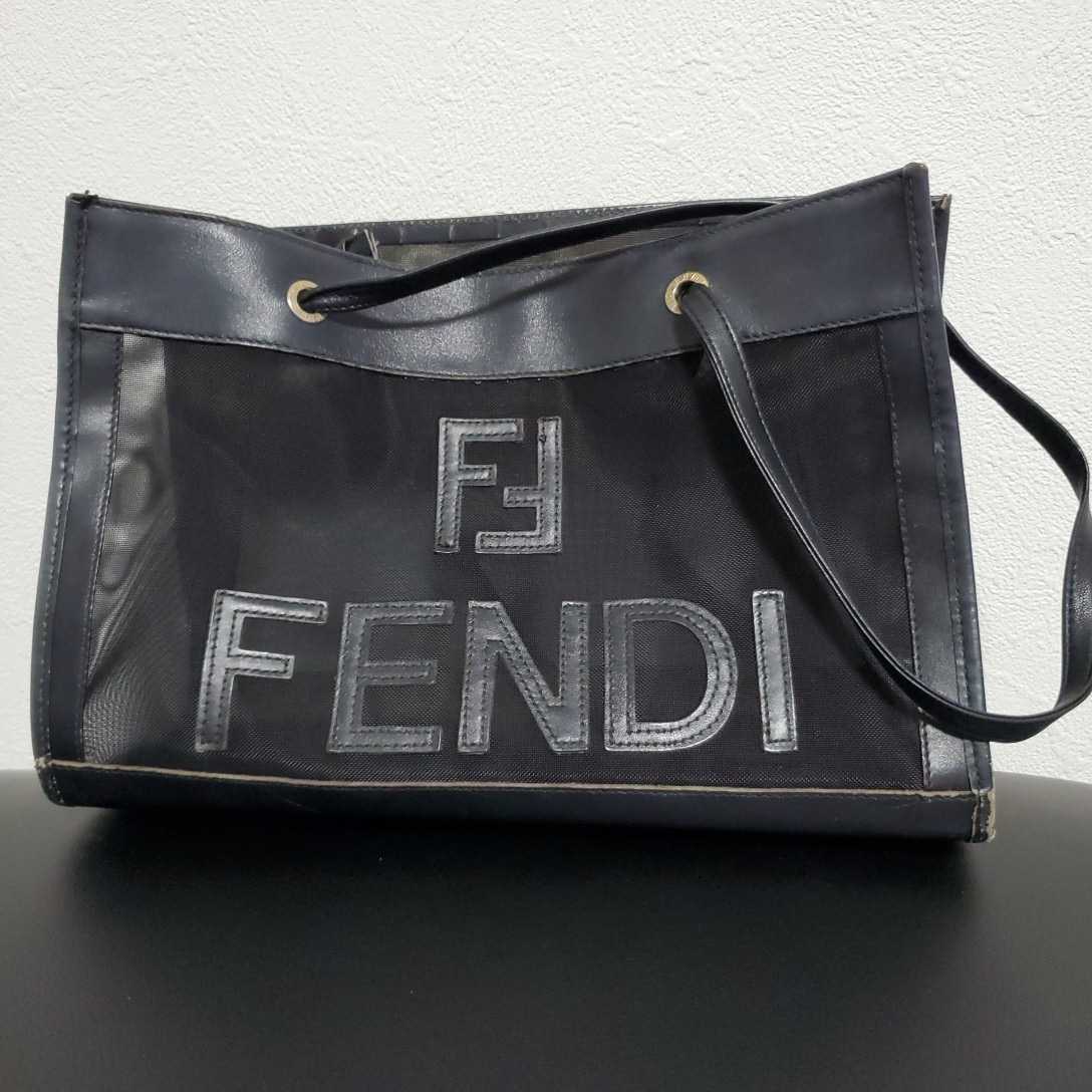 ヤフオク! -「fendi メッシュ バッグ」(トートバッグ) (かばん、バッグ ...