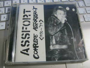 ASSFORT アスフォート / COMPLETE ASSFORTERLY 1990~'93 CD Charm Hellbent No Think ROSSO Poison Arts Deep Throat 紅椿 